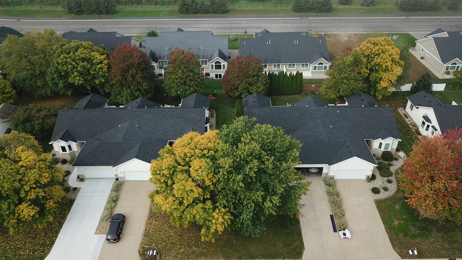 Completed roof on a Highlands Ranch home